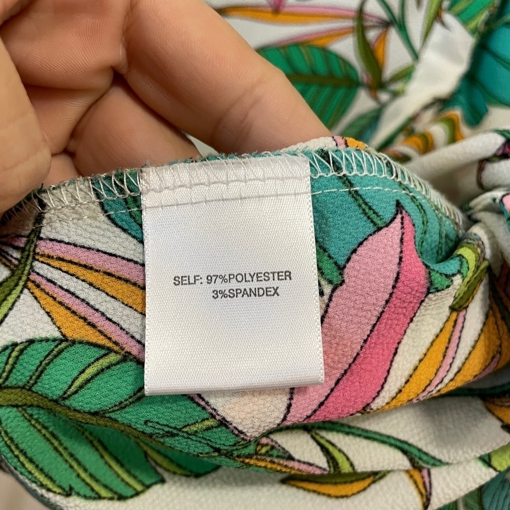 Green and Pink Button Down Shirt - Picture 12 of 15